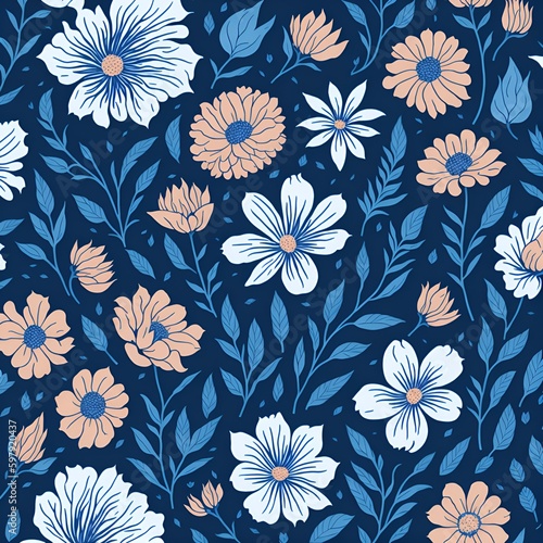 seamless floral pattern