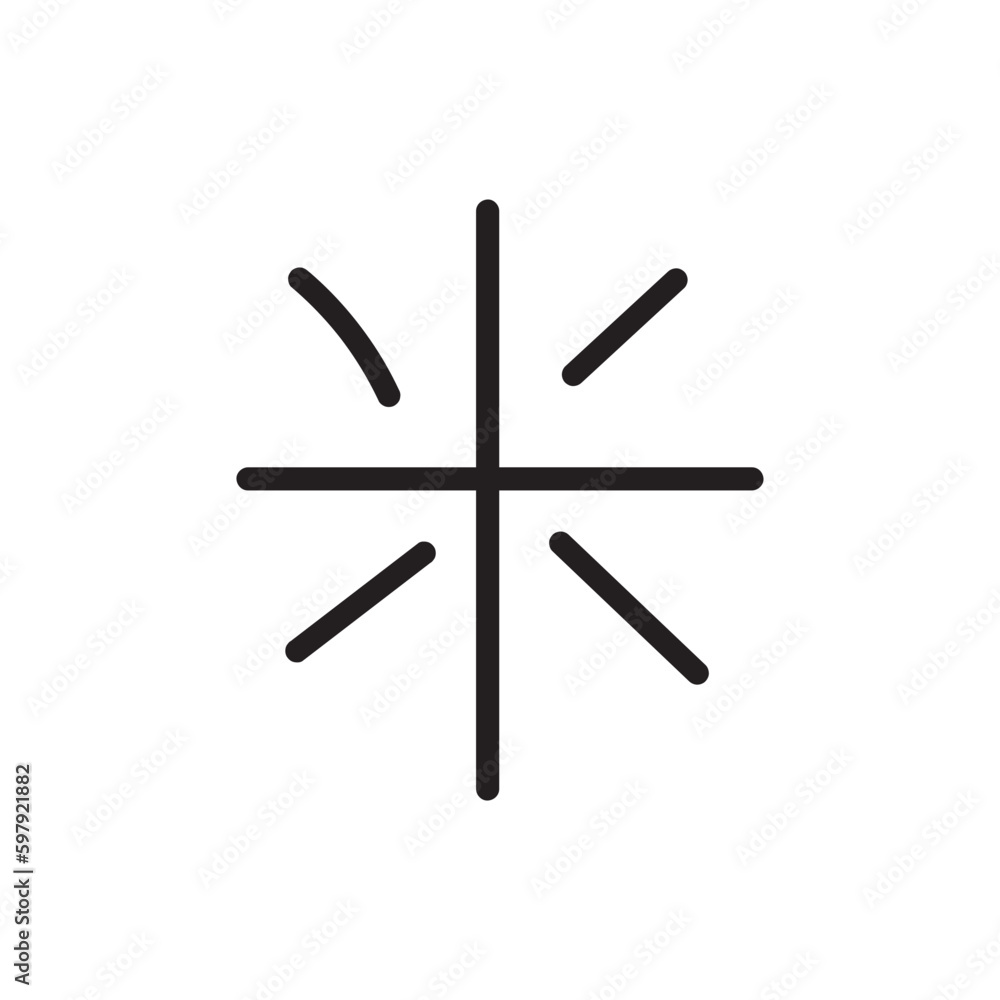 Hand drawn element, black on white background, arrow. star, love, rainbow, leaves, cloud, circle, spring, crowns for poster, banner and social media