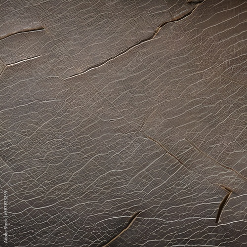 A rugged and worn texture with old leather and worn wood1, Generative AI photo