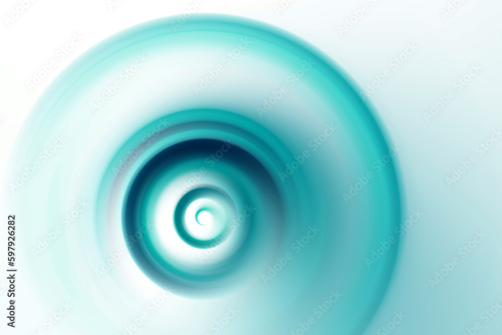 Abstract blurred blue spiral shape on isolated white background with copy space. Illustration concept for graphic design, banner, web site, poster or wallpaper. Abstract blurred blue spiral shape on isolated white background with copy space. Illustration concept for graphic design, banner, web site, poster or wallpaper.