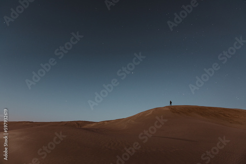 South Gippsland sand dunes at night