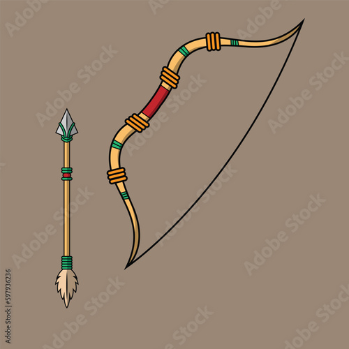 illustration of an arrow