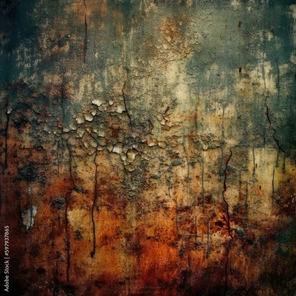 Brown Rust paint Background Brown Rust paint Background