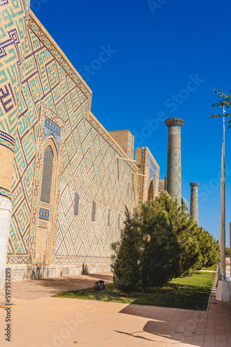 Samarkand landmarks, Uzbekistan photo