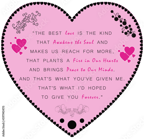 valentine day card
