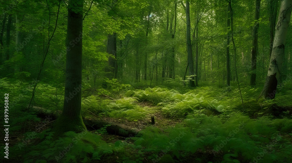 Obraz premium In the forest