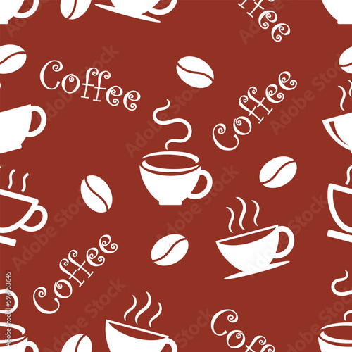 coffee pattern © Yaroslav