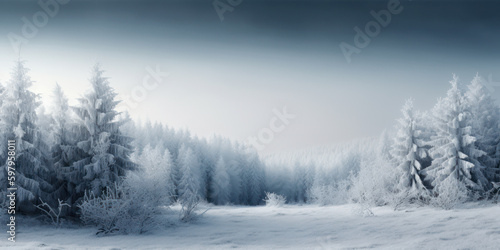 Stylish winter landscape © M.Gierczyk