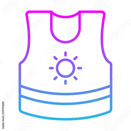 Sleeveless Shirt Icon