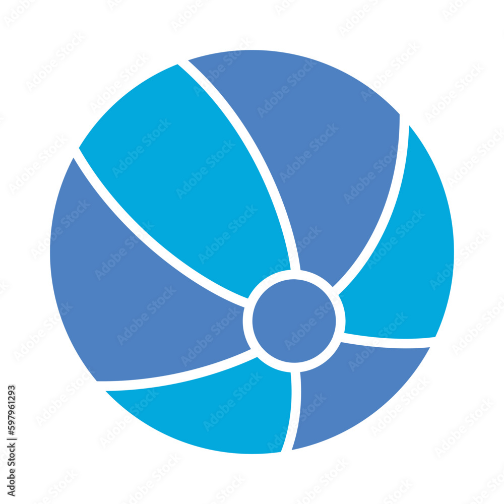 Beach Ball Icon
