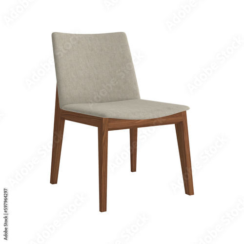 Wallpaper Mural Armchair for home and office on a transparent background, isolated object, png, 3D rendering
 Torontodigital.ca