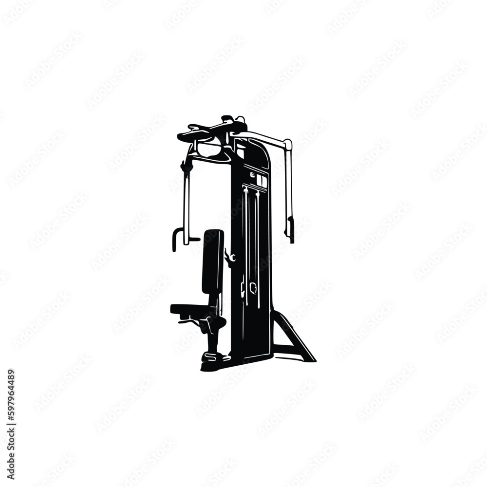 CHEST FLY MACHINE, CHEST PRESS MACHINE Vector, Gym equipment, Gym equipment isolated, Gym equipment vector, Gym equipment silhouette. CHEST FLY MACHINE, CHEST PRESS MACHINE Vector, Gym equipment, Gym equipment isolated, Gym equipment vector, Gym equipment silhouette.