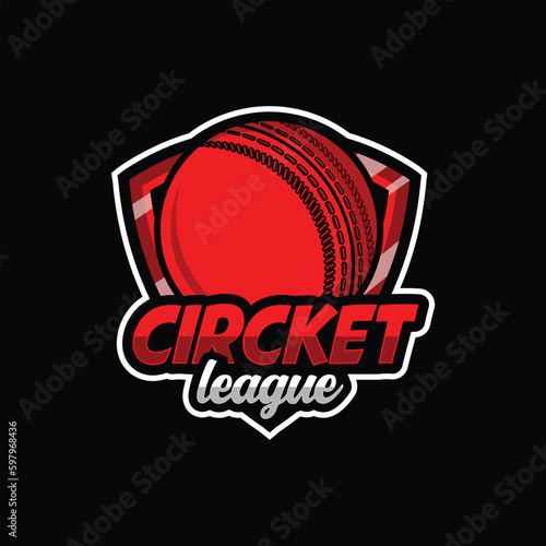 Circket Badge Logo Design Templates