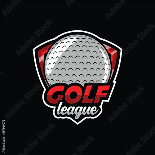 Golf logo Badge Logo Design Templates