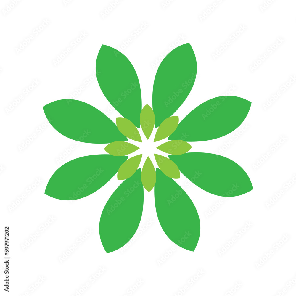 Flower icon design template vector Flower icon design template vector