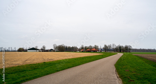 Rural landscape near Dronten, Netherlands
 photo