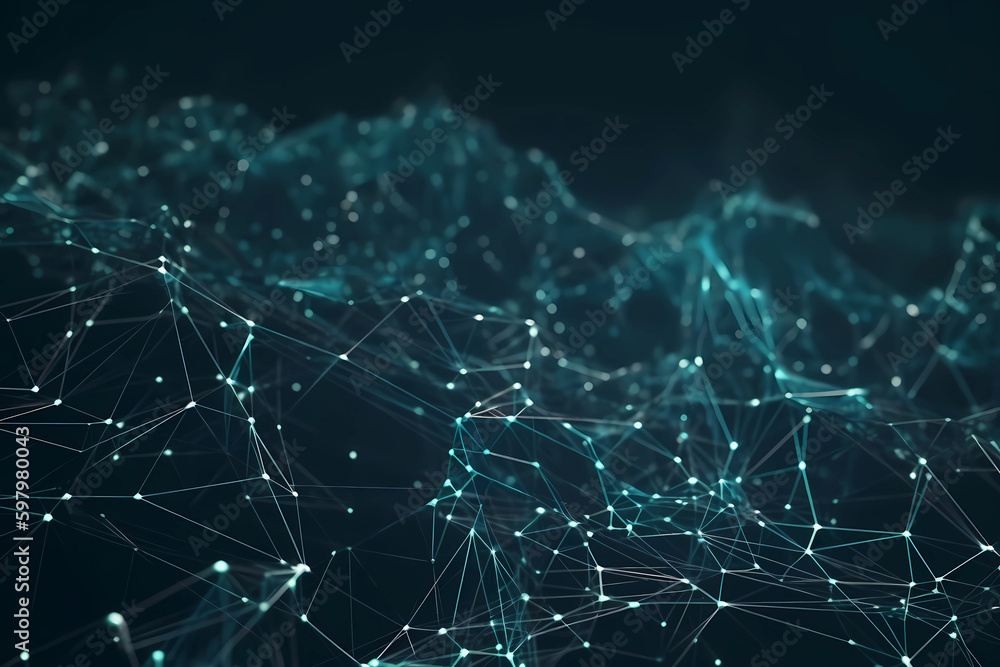 Abstract AI Network Background Polygon Ultra High. Created by Generative AI Abstract AI Network Background Polygon Ultra High. Created by Generative AI