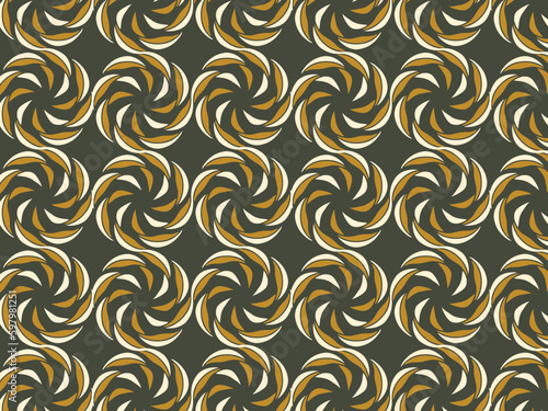 Swirl round pattern