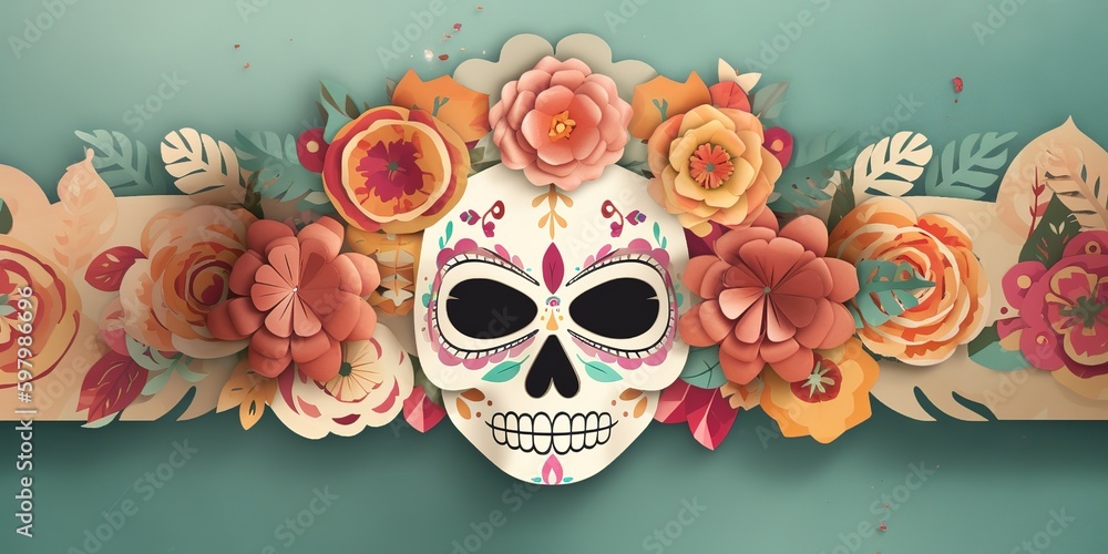 Day of the dead, generative AI