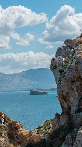 view of the coast of the sea photo