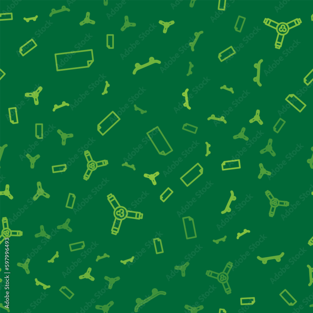 Set line Grip tape on a skateboard, Skateboard Y-tool and on seamless pattern. Vector Set line Grip tape on a skateboard, Skateboard Y-tool and on seamless pattern. Vector