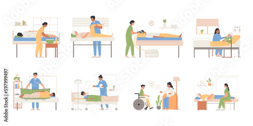 Bedridden Care Compositions Set