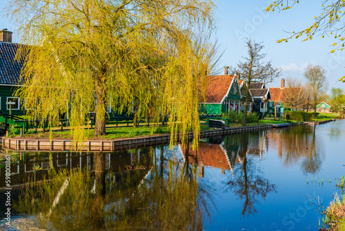 Zaanse Schans Zaandam near Amsterdam in Holland