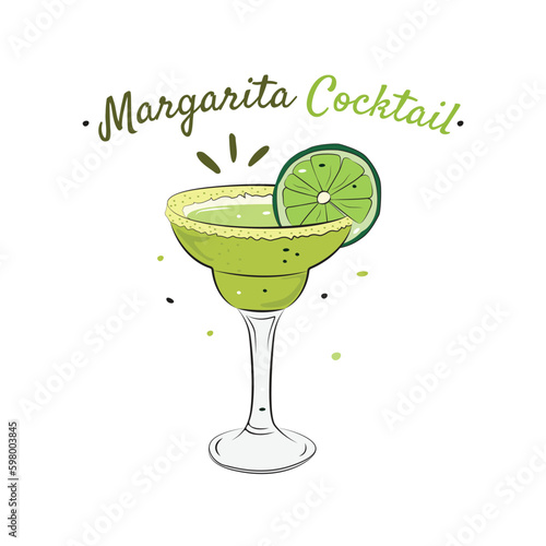 Margarita Icon Vector Design.