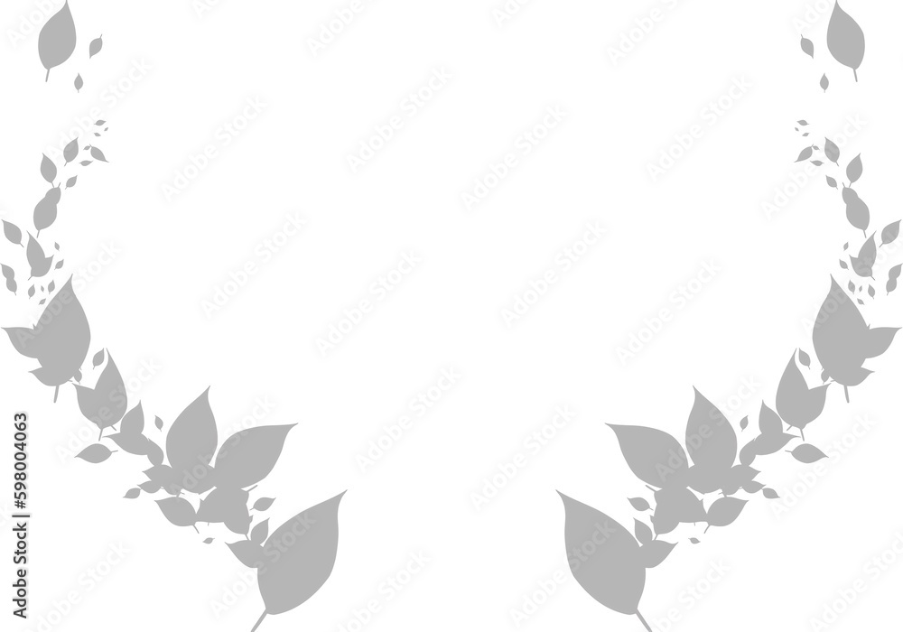 Abstract shadow black white leaf shadow on a white background. Blank copy space. Abstract shadow black white leaf shadow on a white background. Blank copy space.