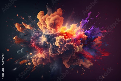 Color Explosion Nebula © 文广 张