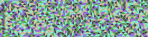 Color Rhombus tile tessellation pattern illustration