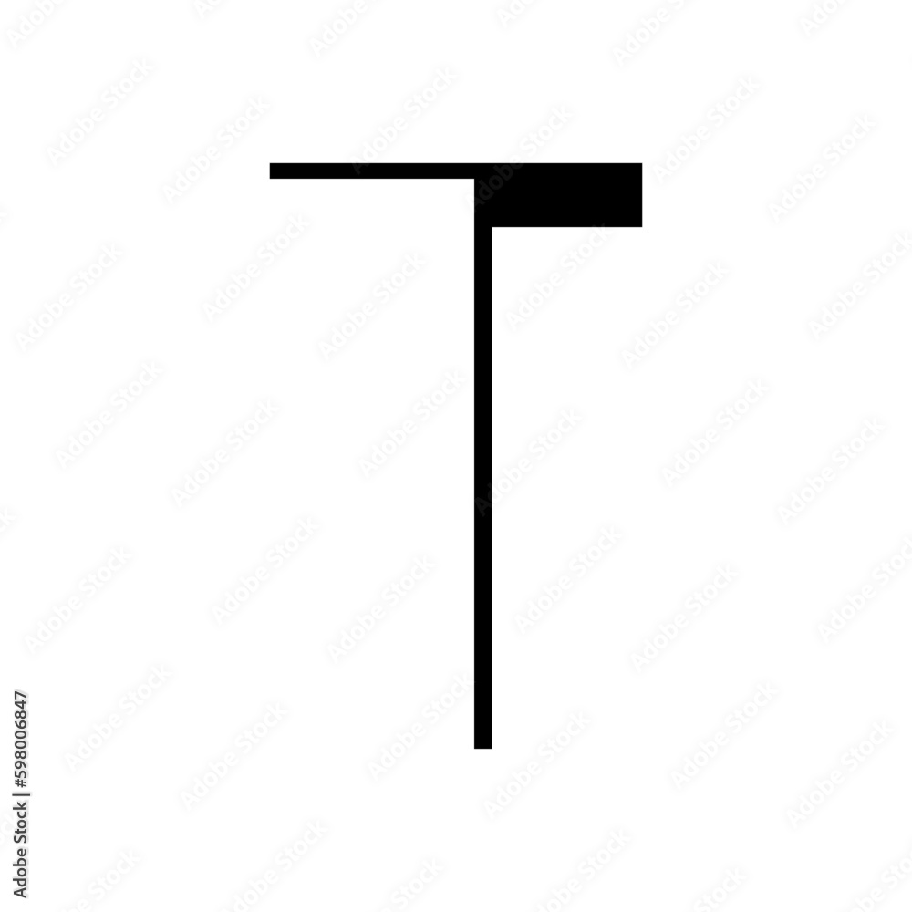 FONT icon design template vector FONT icon design template vector
