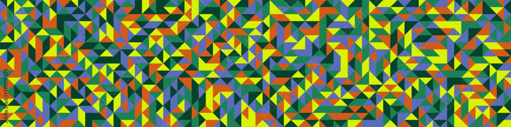 Color Rhombus tile tessellation pattern illustration Color Rhombus tile tessellation pattern illustration