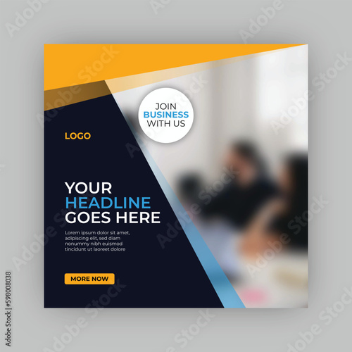 Modern dynamic instagram post feed template