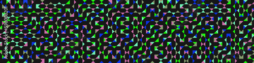 Color Rhombus tile tessellation pattern illustration
