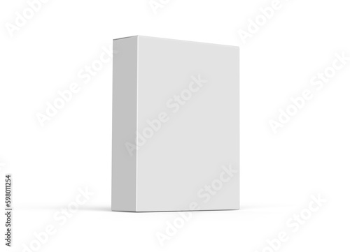  White package white cardboard box on a white background  © Ram Studio
