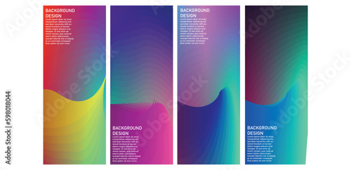 Abstract vector background for use in design
