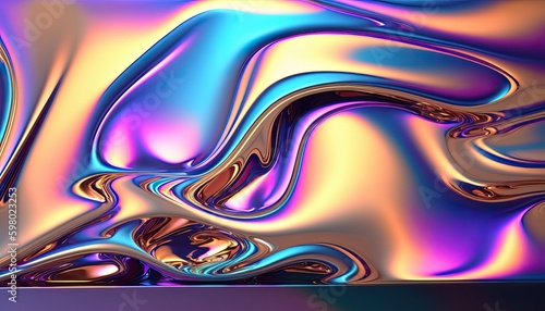 holographic colored abstract background