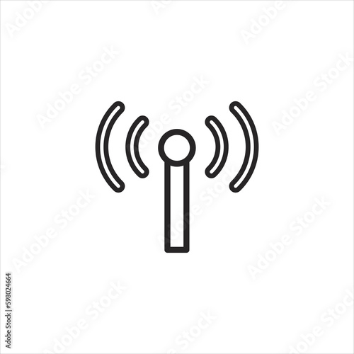  hotspot icon. sign icon. Vector illustration.