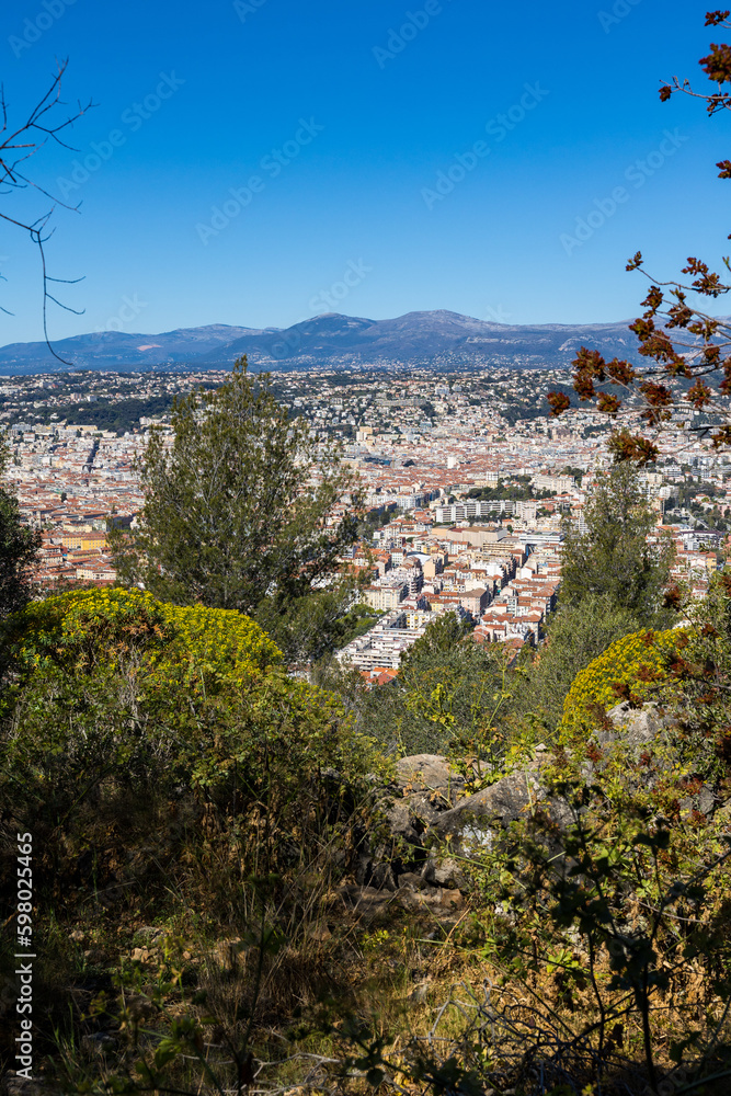 Ville de Nice depuis le Mont Boron