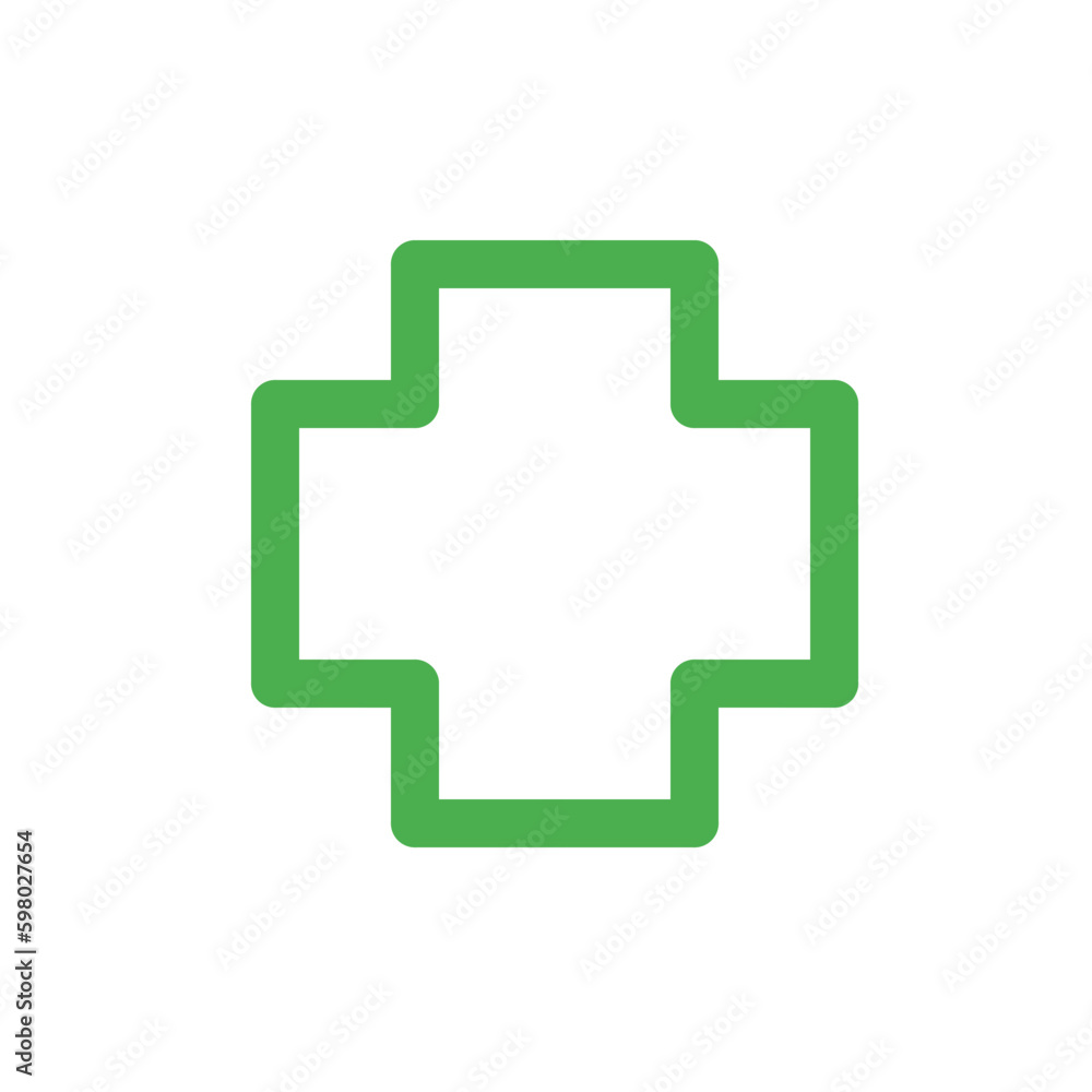 healt icon, hospital icon, green cross sign healt icon, hospital icon, green cross sign