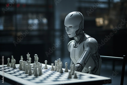 Android AI Robot Playing Chess