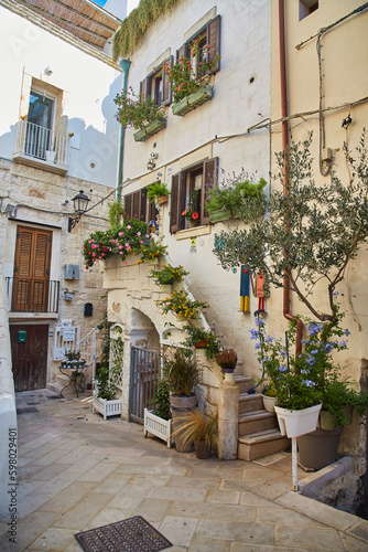 Polignano al mare - scenic small town in Puglia