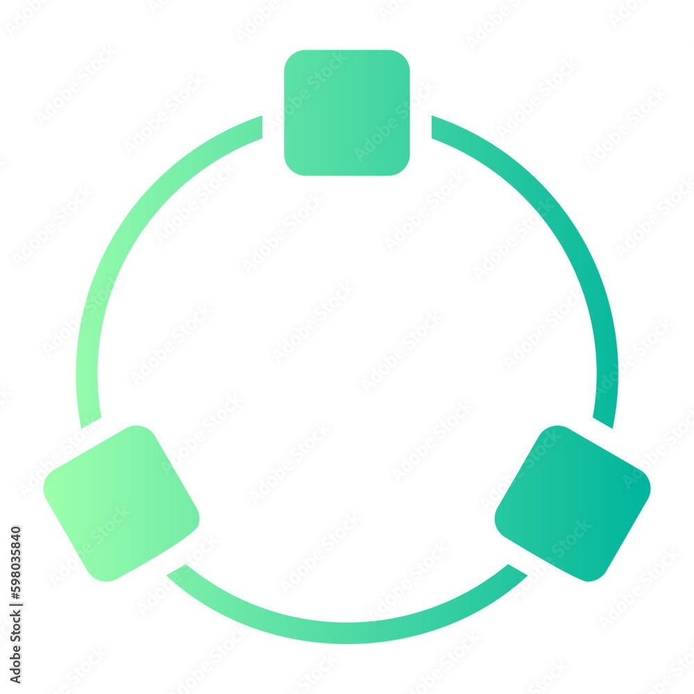 planning gradient icon planning gradient icon