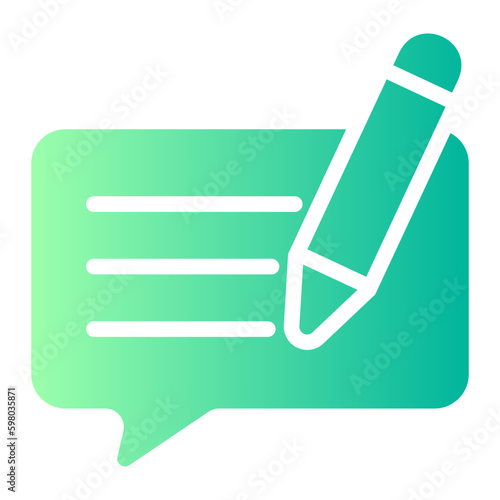 revision gradient icon