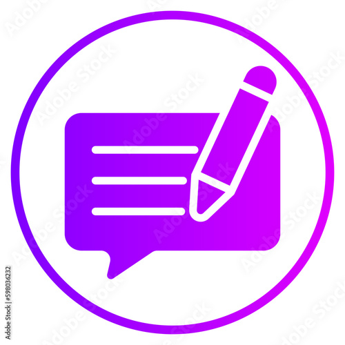 revision gradient icon