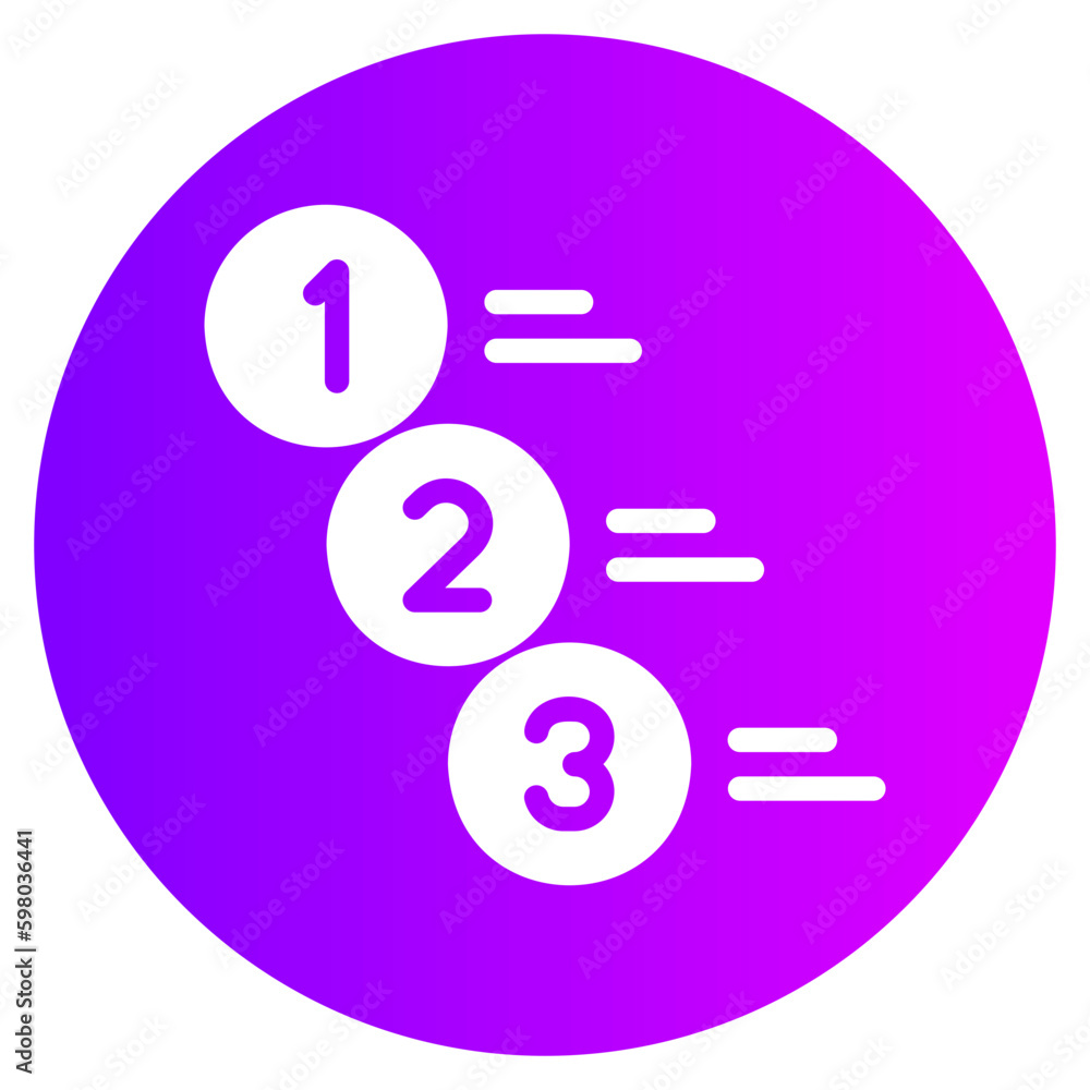 requirements gradient icon requirements gradient icon