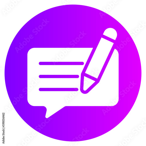 revision gradient icon