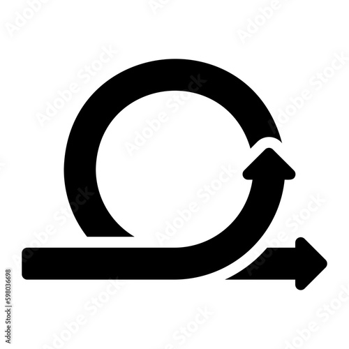 agile glyph icon