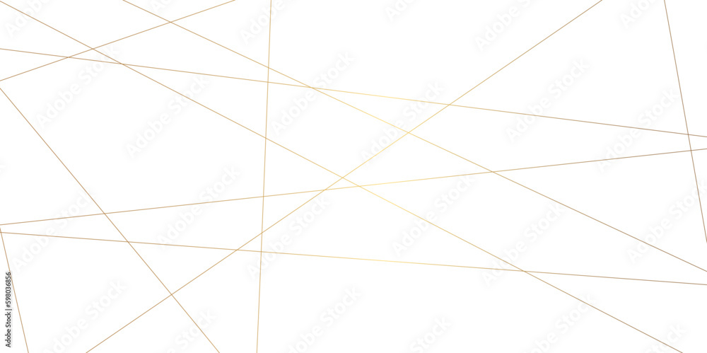 Abstract luxury premium shiny golden random chaotic square and triangle wave lines background. Vector, illustration Abstract luxury premium shiny golden random chaotic square and triangle wave lines background. Vector, illustration